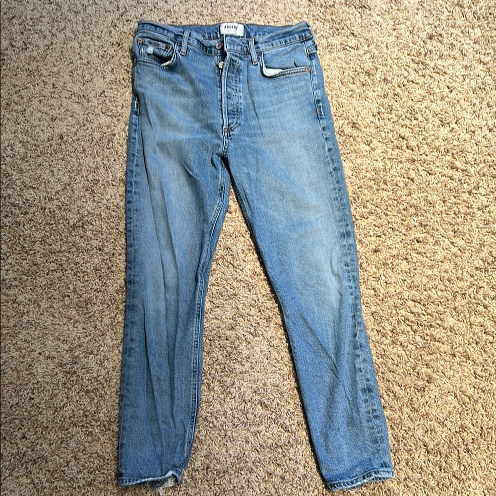 AGOLDE High Rise Slim